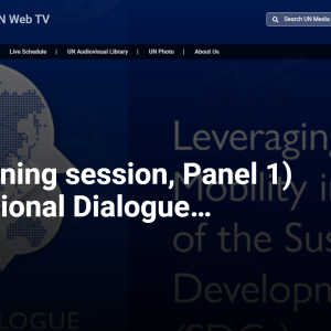 UN Web TV IDM Data Panel 1